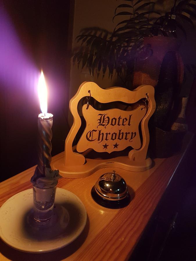 Chrobry Hotel Szprotawa Kültér fotó